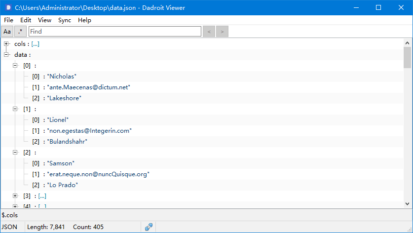 大JSON文件查看器Dadroit JSON Viewer
