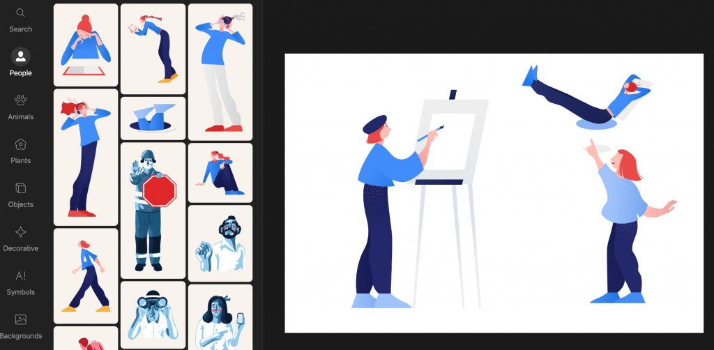 Vector Creator 制作插画