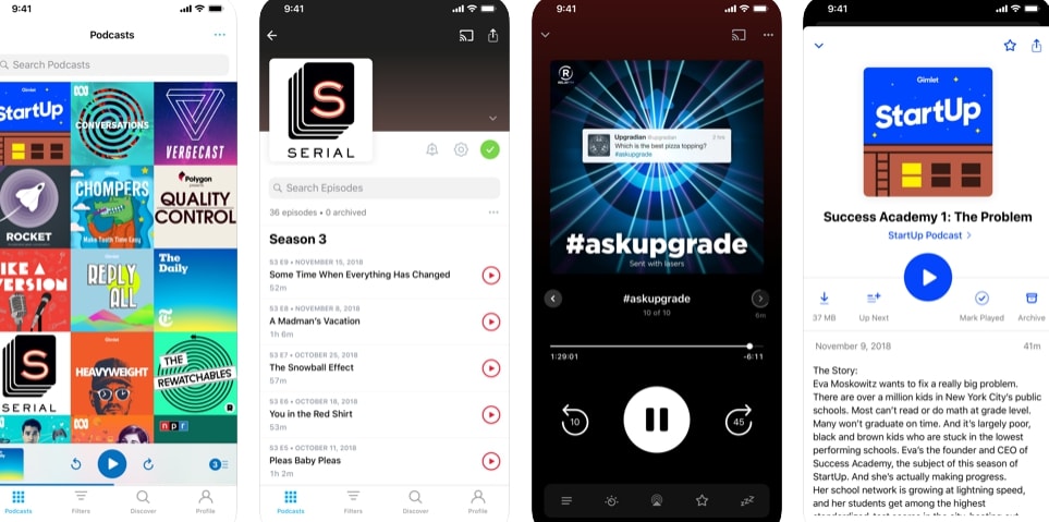 Pocket Casts 播客软件