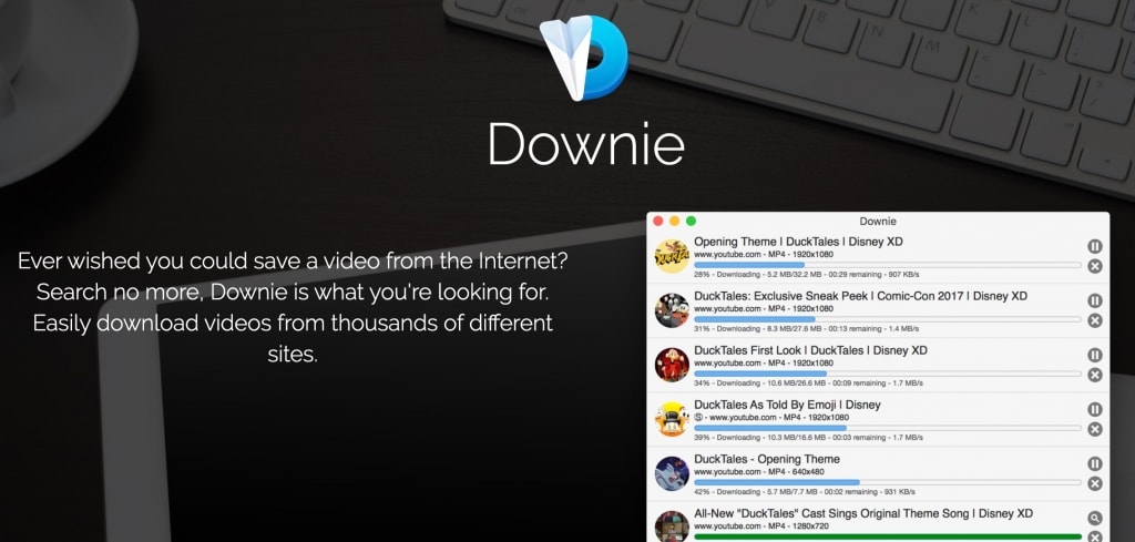 Mac视频下载工具Downie
