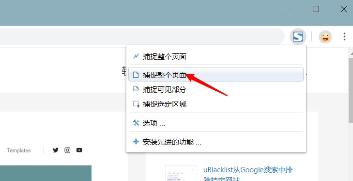 FireShot保存网页长截图