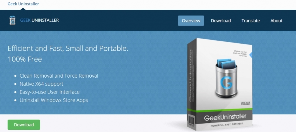Windows软件卸载器Geek Uninstall
