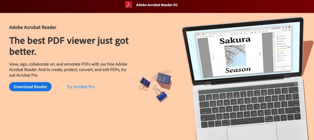好用的PDF阅读器Adobe Arcobat