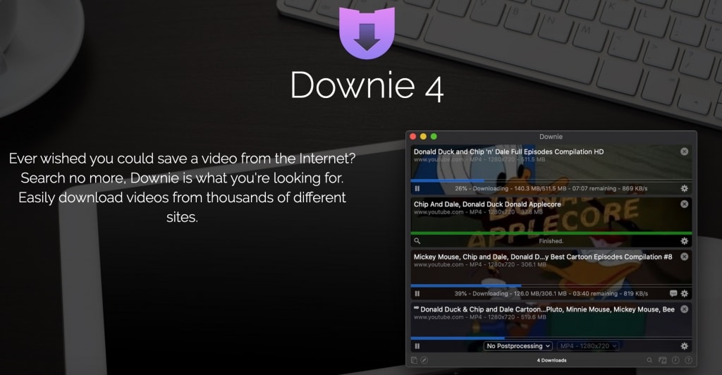 Mac视频下载器 Downie