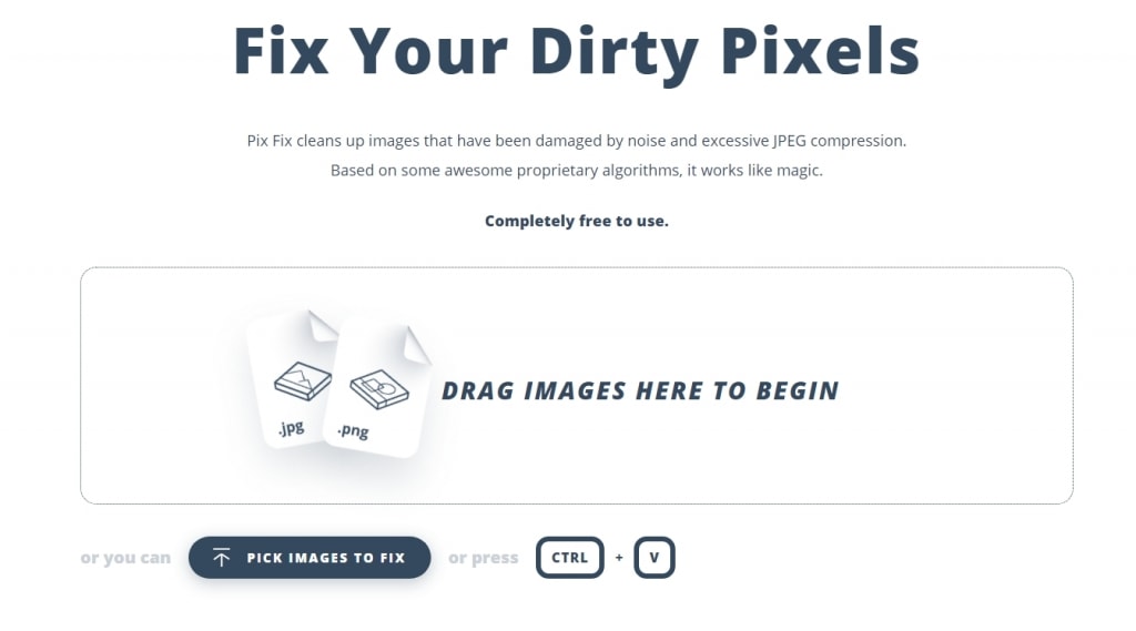 照片自动修复工具PIX FIX