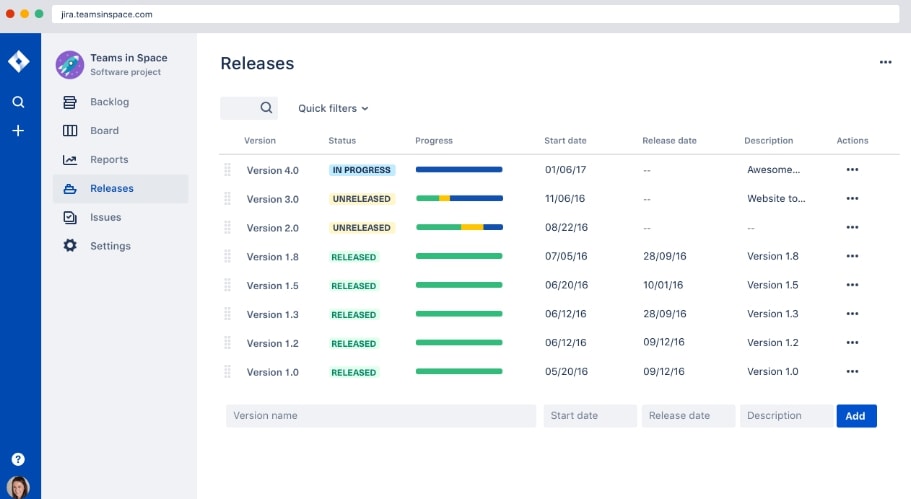 Jira 软件开发团队项目管理软件