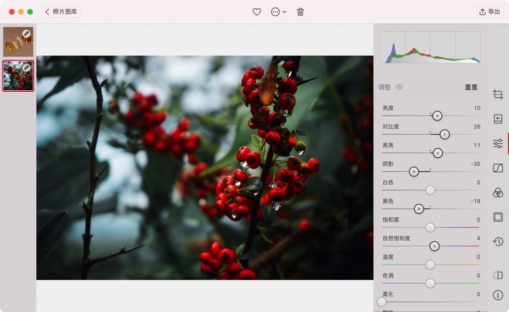 Mac 修图软件 Darkroom