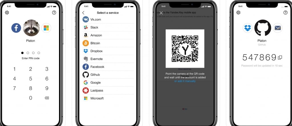 2FA 工具 Yandex.Key